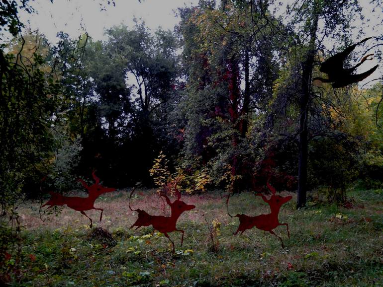 Original Art Deco Garden Photography by Alina Suleyman