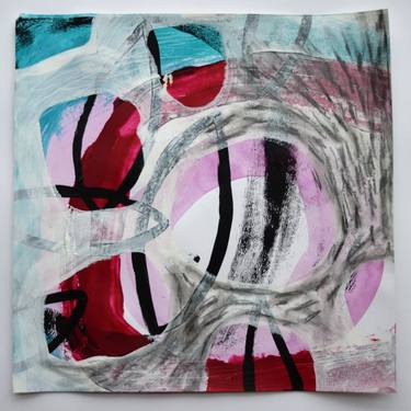 Print of Abstract Expressionism Abstract Paintings by Nicola Tingey