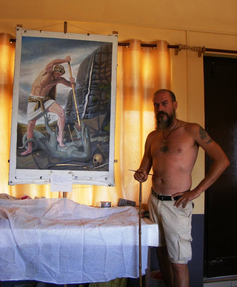 Original Figurative Other Painting by Jivan Camoirano