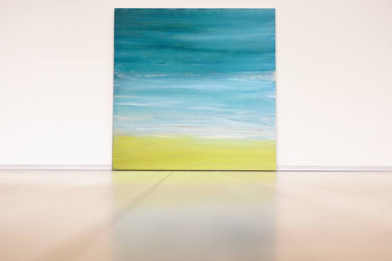Original Conceptual Abstract Painting by Cornelia Petrea