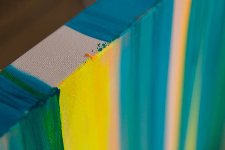 Original Conceptual Abstract Painting by Cornelia Petrea