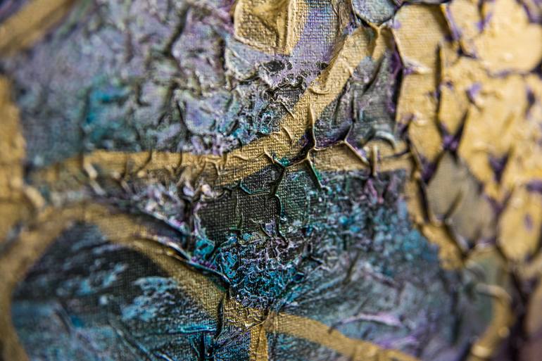 Original Conceptual Abstract Painting by Cornelia Petrea