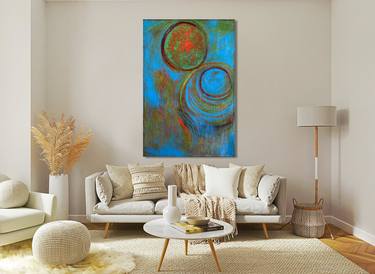 Original Abstract Paintings by Cornelia Petrea