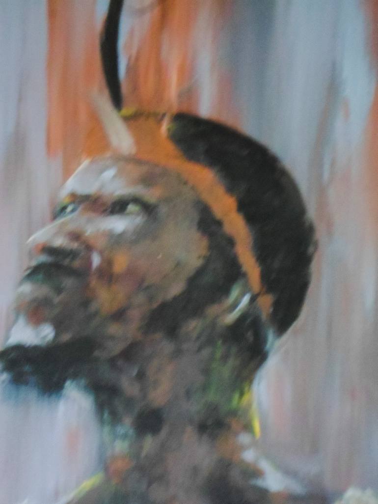Original Contemporary Culture Painting by Mbongeni Mhlongo