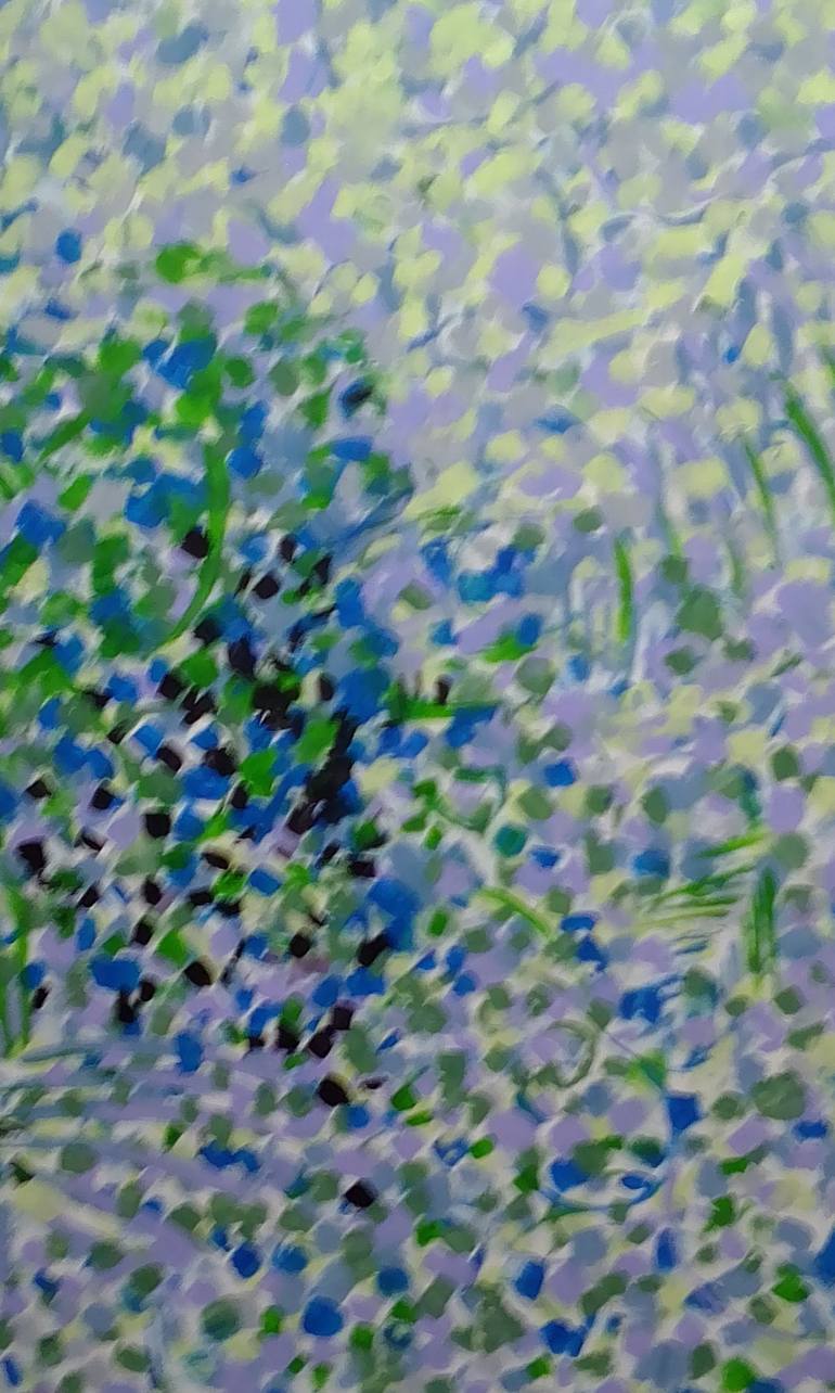 Original Abstract Expressionism Religion Painting by Mbongeni Mhlongo