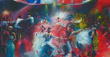 Print of Abstract Expressionism Music Paintings by Mbongeni Mhlongo