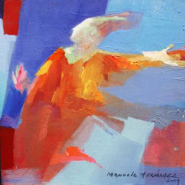 Print of Abstract Performing Arts Paintings by Manuela Fernández