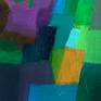 This work belongs to my small series called "Pixel" which is a small square format, where I explore color structures and contrasts in a square and small stroke environment. It is designed to hang a set of "Pixels" combining from 2 to 4 or more. Making a new creation and composition on the wall.

The technique is acrylic on canvas and is signed by back and with certificate of authenticity.