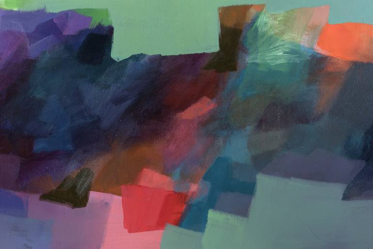 Original Abstract Painting by Manuela Fernández