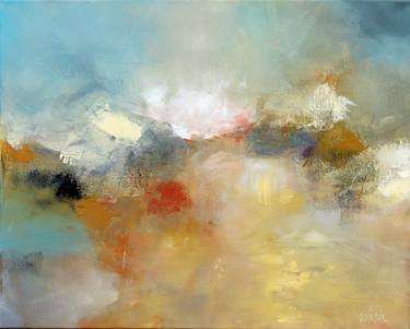 Original Modern Abstract Paintings by Marianne Quinzin