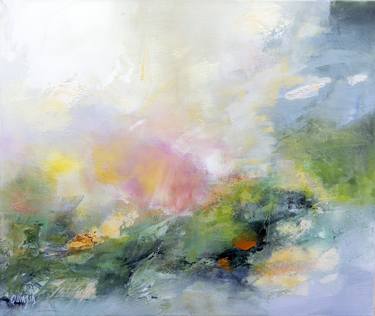 Original Abstract Landscape Paintings by Marianne Quinzin