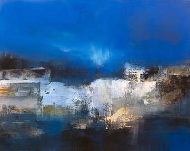 Original Abstract Landscape Paintings by Marianne Quinzin