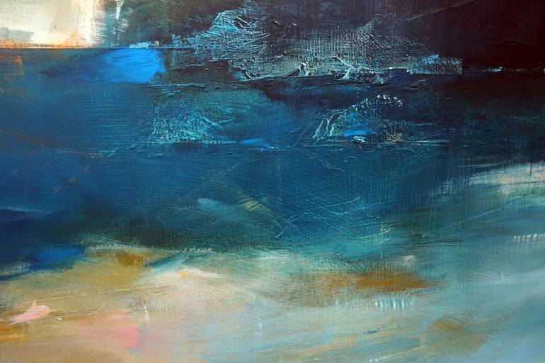 Original Seascape Painting by Marianne Quinzin
