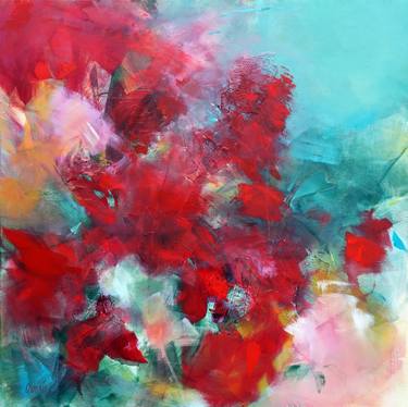 Original Abstract Nature Paintings by Marianne Quinzin