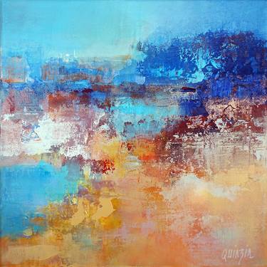 Print of Abstract Beach Paintings by Marianne Quinzin