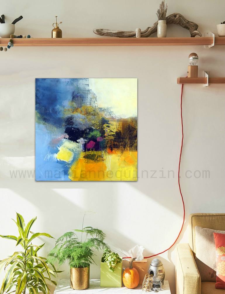 Original Landscape Painting by Marianne Quinzin