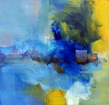 Original Abstract Paintings by Marianne Quinzin