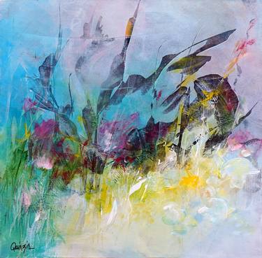 Original Garden Paintings by Marianne Quinzin