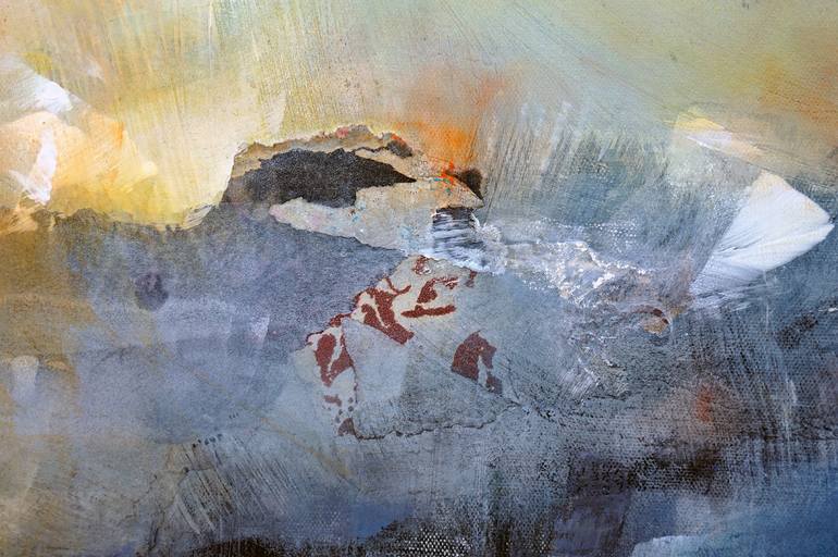 Original Abstract Landscape Painting by Marianne Quinzin