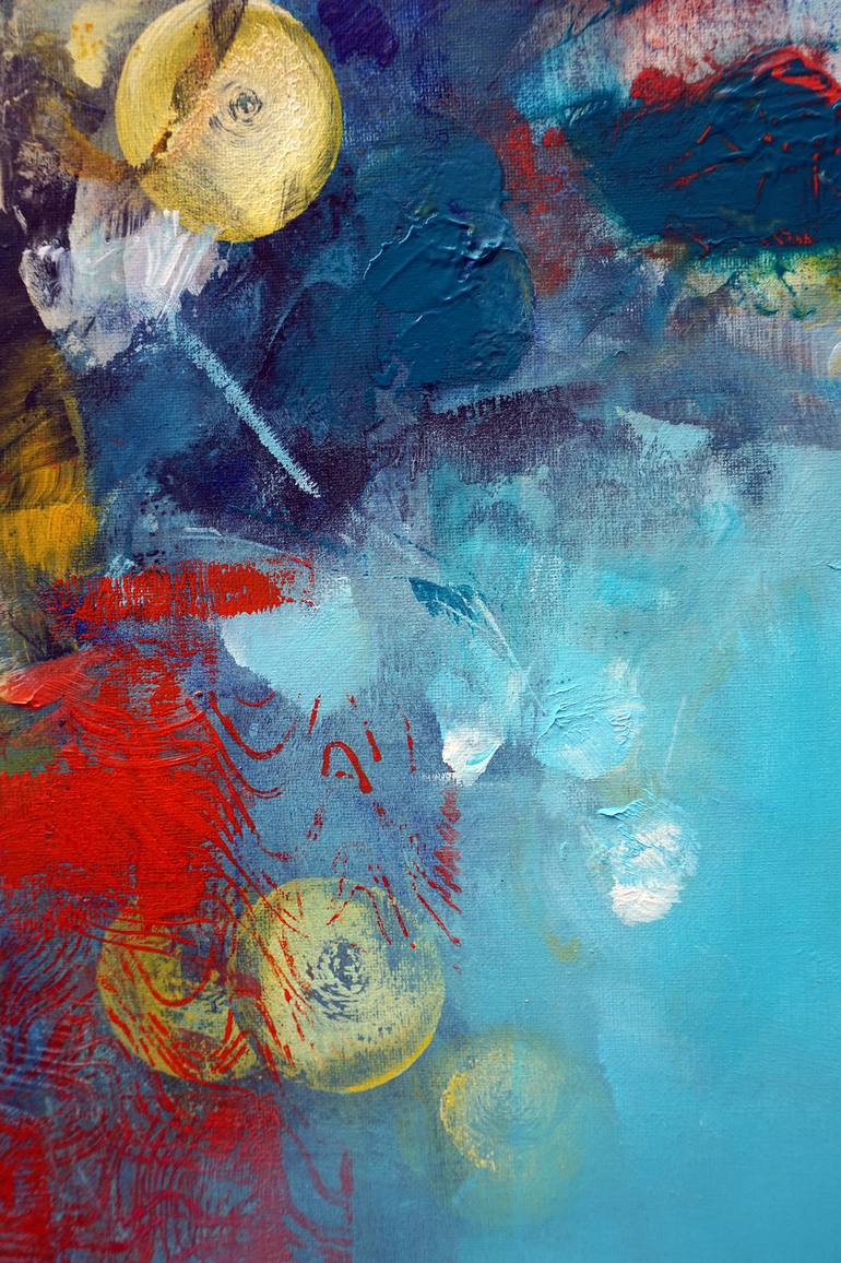 Original Impressionism Floral Painting by Marianne Quinzin