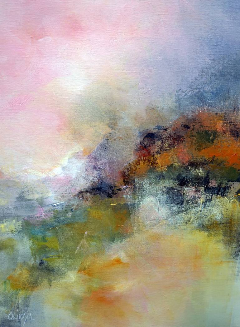 Original Landscape Painting by Marianne Quinzin