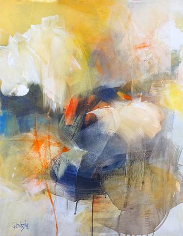Original Abstract Expressionism Abstract Paintings by Marianne Quinzin