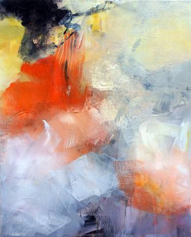 Original Abstract Expressionism Abstract Paintings by Marianne Quinzin