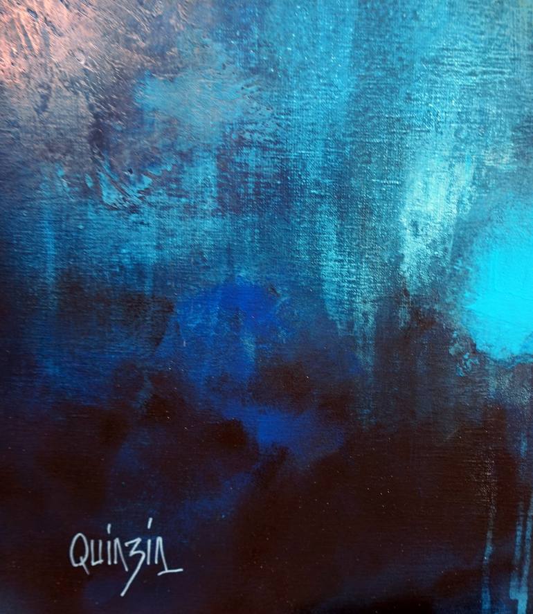 Original Abstract Nature Painting by Marianne Quinzin