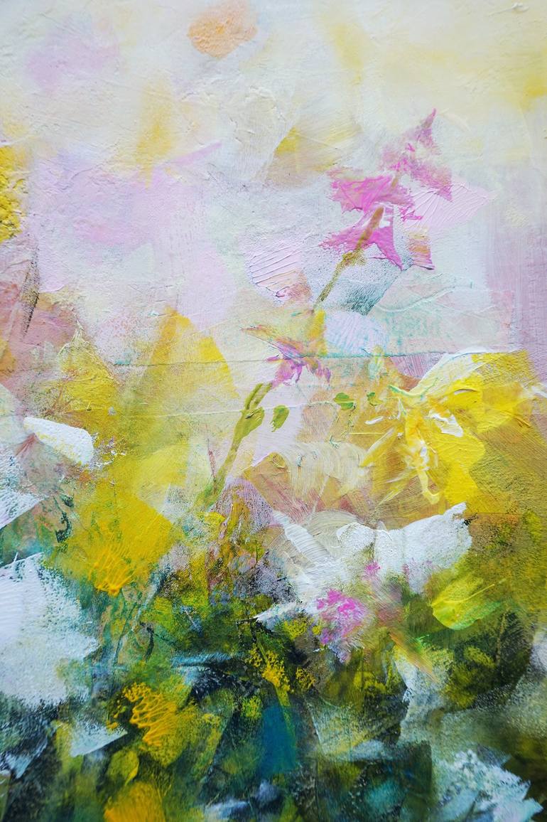 Original Floral Painting by Marianne Quinzin