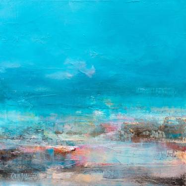 Print of Seascape Paintings by Marianne Quinzin