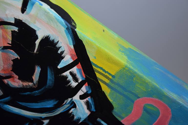 Original Pop Art Pop Culture/Celebrity Painting by Go Rilla