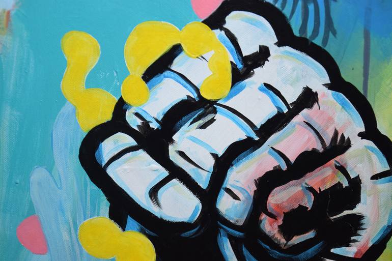 Original Pop Art Pop Culture/Celebrity Painting by Go Rilla