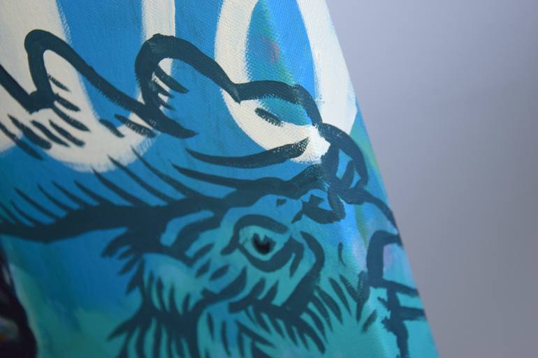 Original Pop Art Pop Culture/Celebrity Painting by Go Rilla