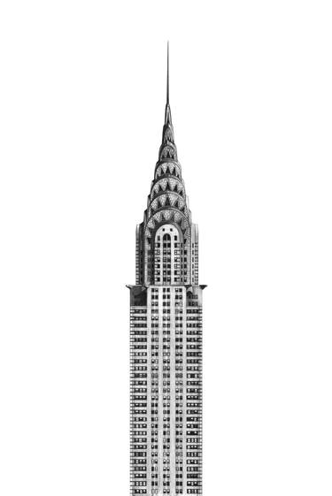 Chrysler Building Drawing By Minty Sainsbury Saatchi Art