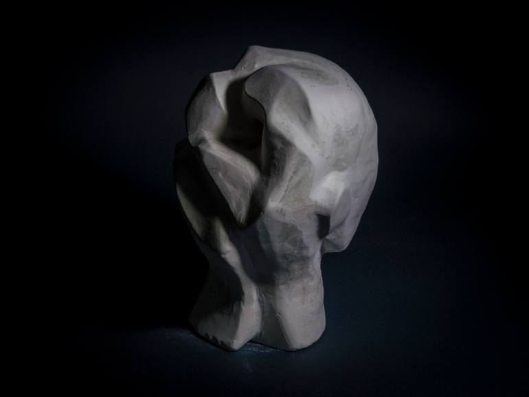 Original Abstract People Sculpture by Viktor Grozev