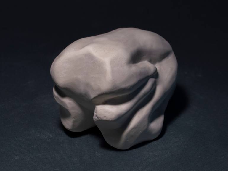 Original Abstract Body Sculpture by Viktor Grozev