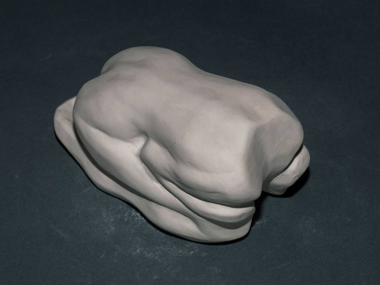 Original Abstract Body Sculpture by Viktor Grozev