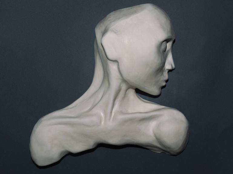 Original Abstract Body Sculpture by Viktor Grozev
