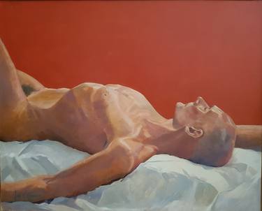 Original Figurative Nude Paintings by JOSE MANUEL GUERRERO