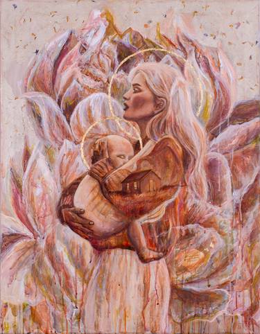 Original Contemporary Women Painting by Anna Sun