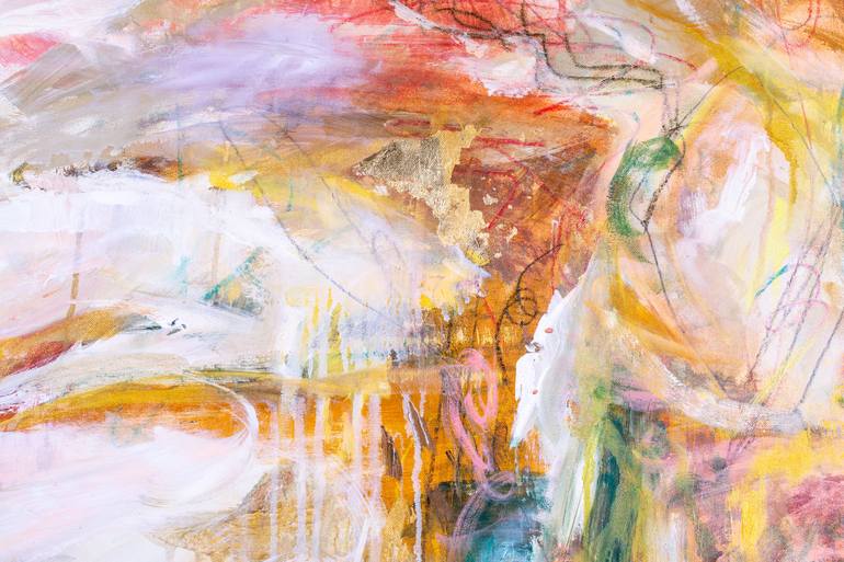Original Abstract Expressionism Abstract Painting by Anna Sun
