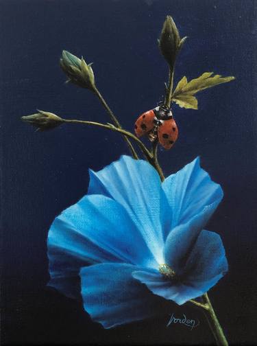 Original Fine Art Floral Paintings by Art Vorden