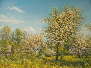 Original Landscape Paintings by Petr Parkhimovitch