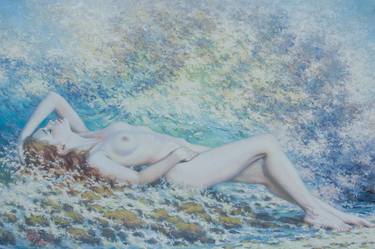 Original Nude Painting by Petr Parkhimovitch