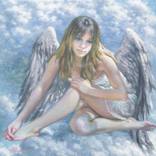 Etude 01 angel on a cloud by Petr Parkhimovitch