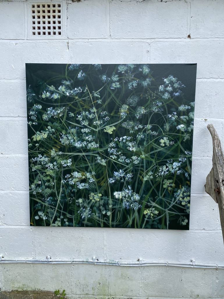 Original Contemporary Floral Painting by Samantha Barnes