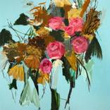 'Flourish'. Original Painting on Canvas by Samantha Barnes