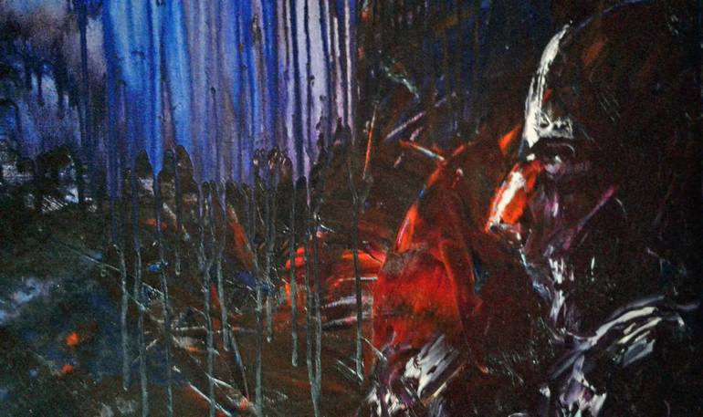 Original Modernism Politics Painting by Lea Schock