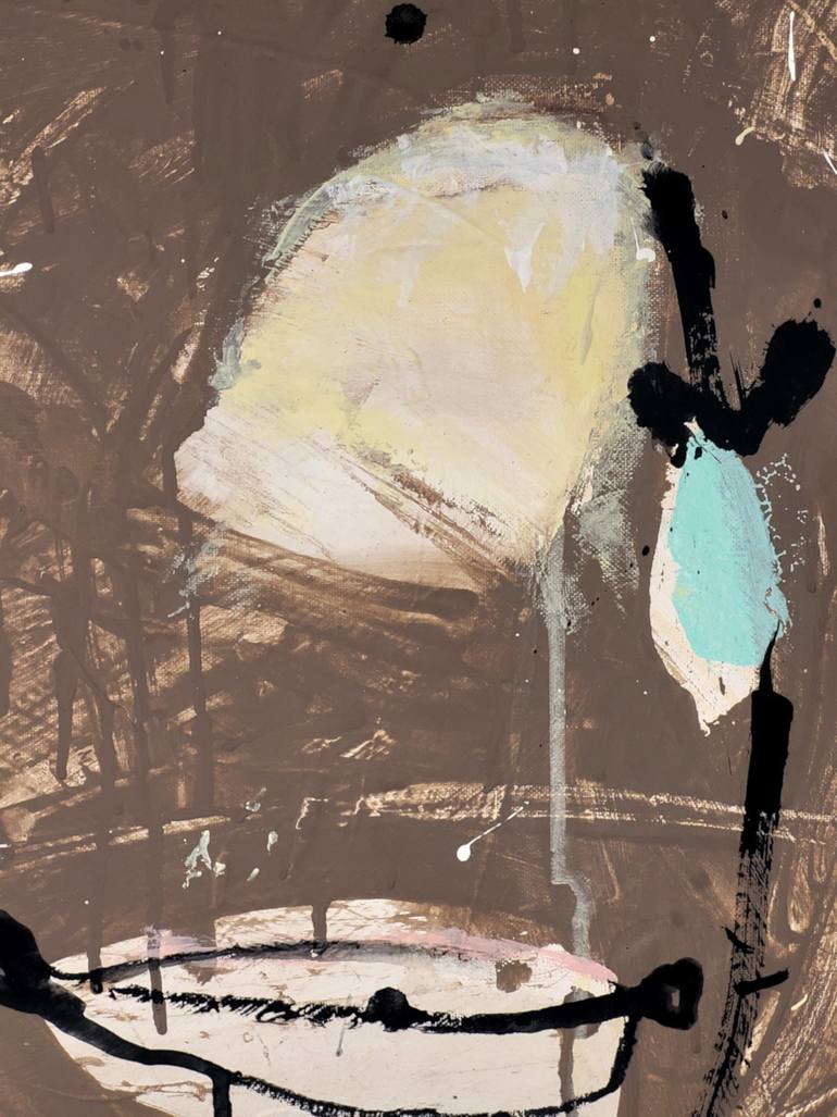 Original Abstract Floral Painting by Beatriz Mahan