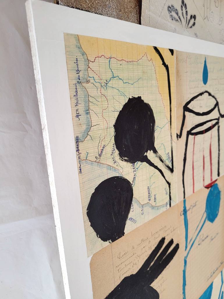 Original Contemporary Abstract Painting by Beatriz Mahan